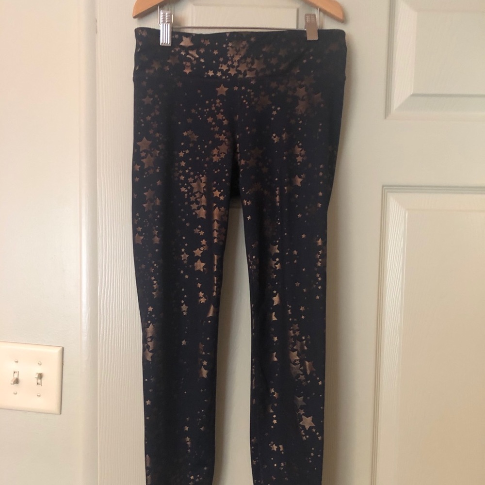 rose gold star leggings